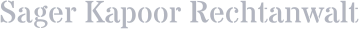 Sager Kapoor Rechtanwalt